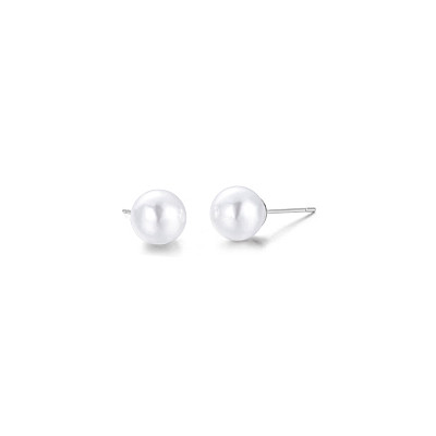ear-rings Steel woman jewel Pearls LBOK931