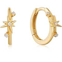 ear-rings woman jewellery Ania Haie 14k Cosmos EAU008-02YG
