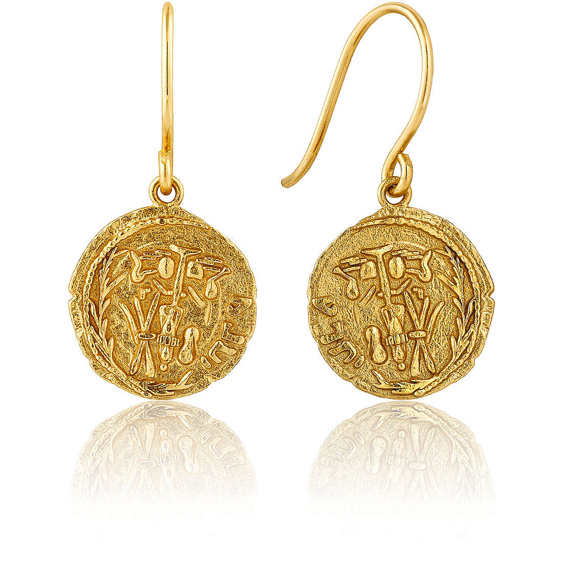 ear-rings woman jewellery Ania Haie Coins E009-05G