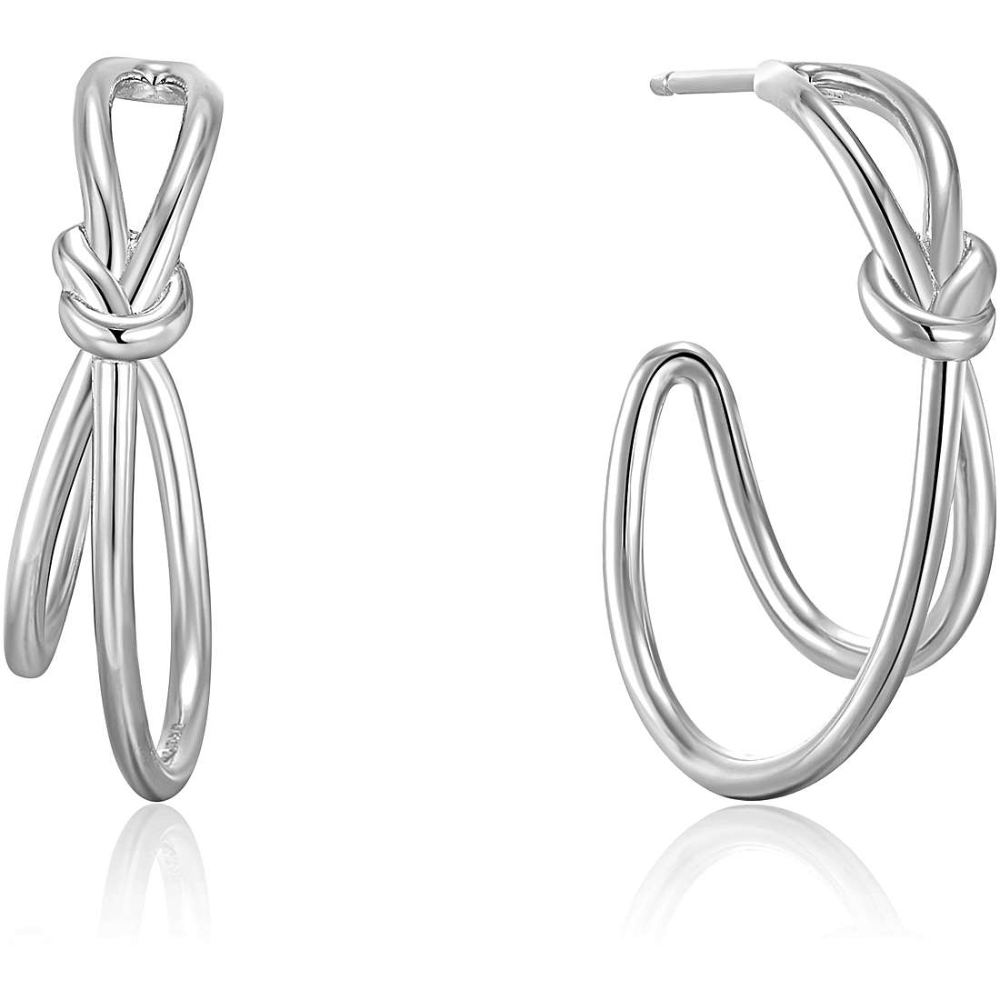 ear-rings woman jewellery Ania Haie Forget Me Knot E029-02H