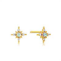 ear-rings woman jewellery Ania Haie Gold Collection EAU001-09YG