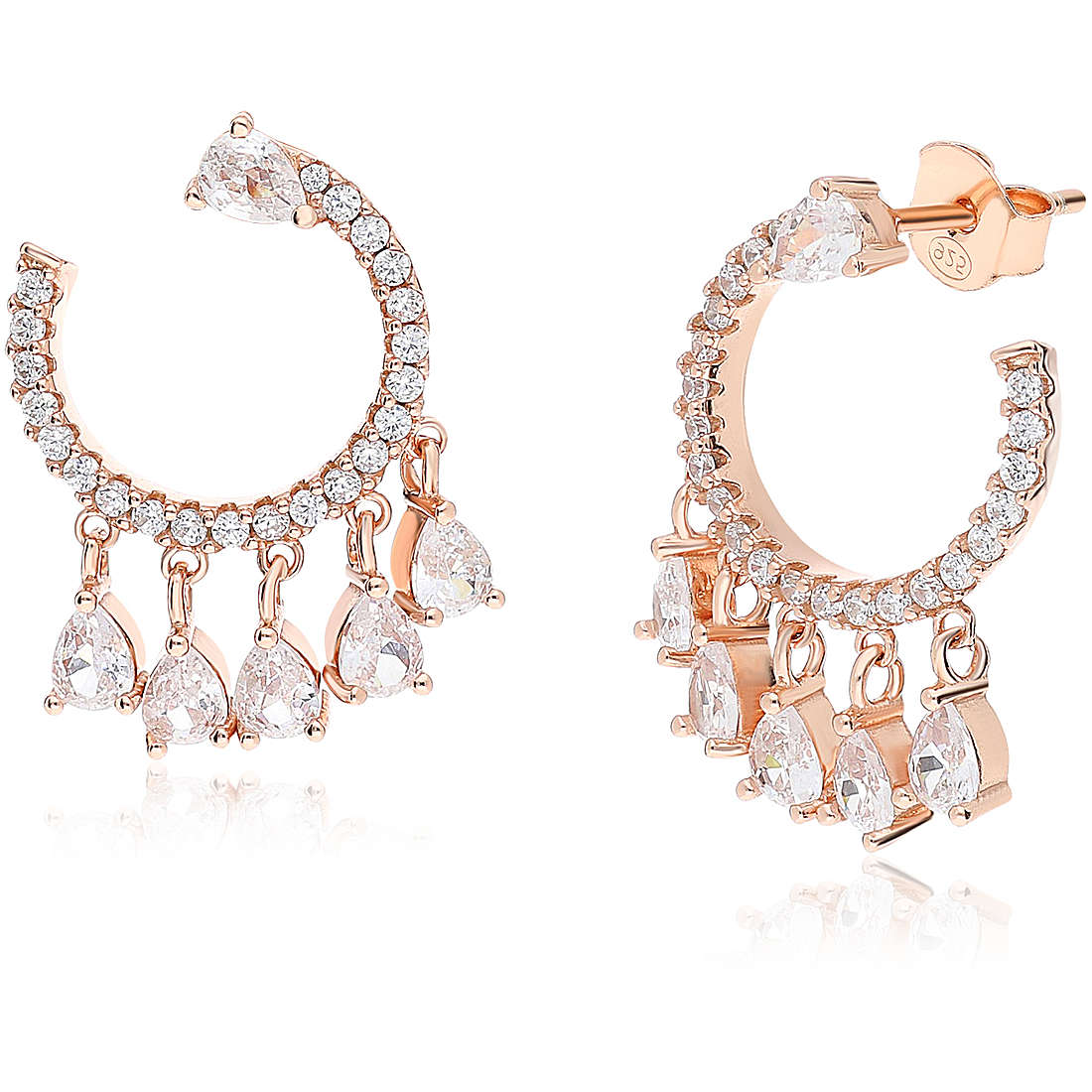 ear-rings woman jewellery GioiaPura INS028OR576RS