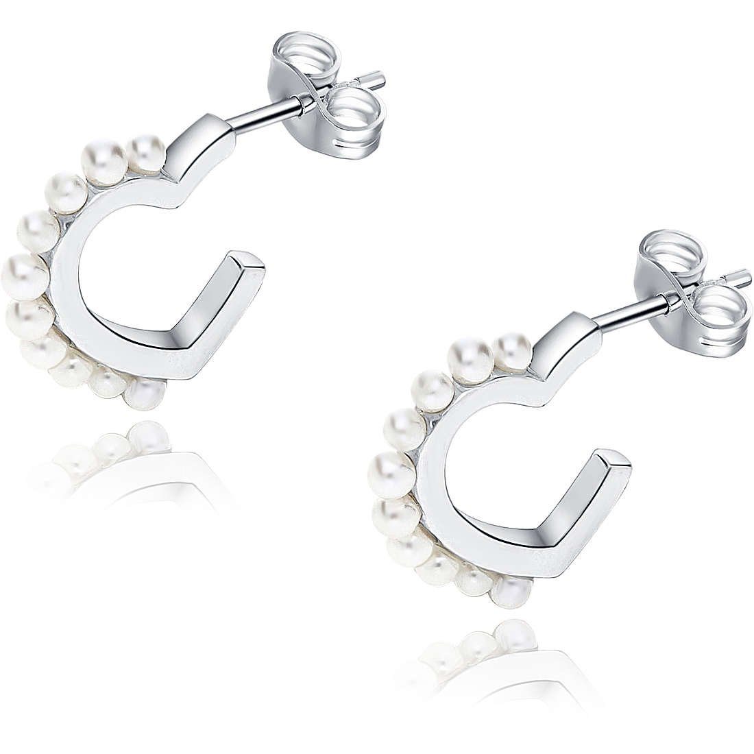 ear-rings woman jewellery GioiaPura INS028OR739RHWH