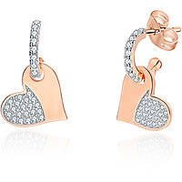 ear-rings woman jewellery GioiaPura INS028OR909RSWH
