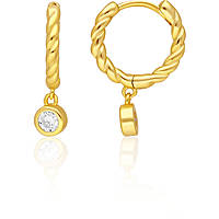 ear-rings woman jewellery GioiaPura INS029OR025PLWH