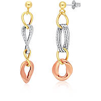 ear-rings woman jewellery GioiaPura Oro 375 GP9-S166923