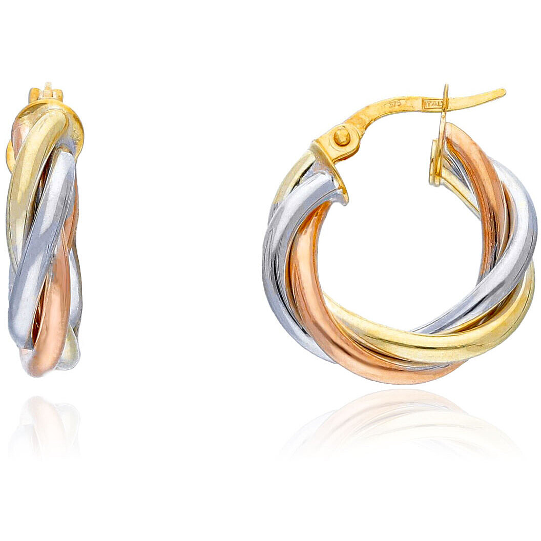 ear-rings woman jewellery GioiaPura Oro 375 GP9-S243478
