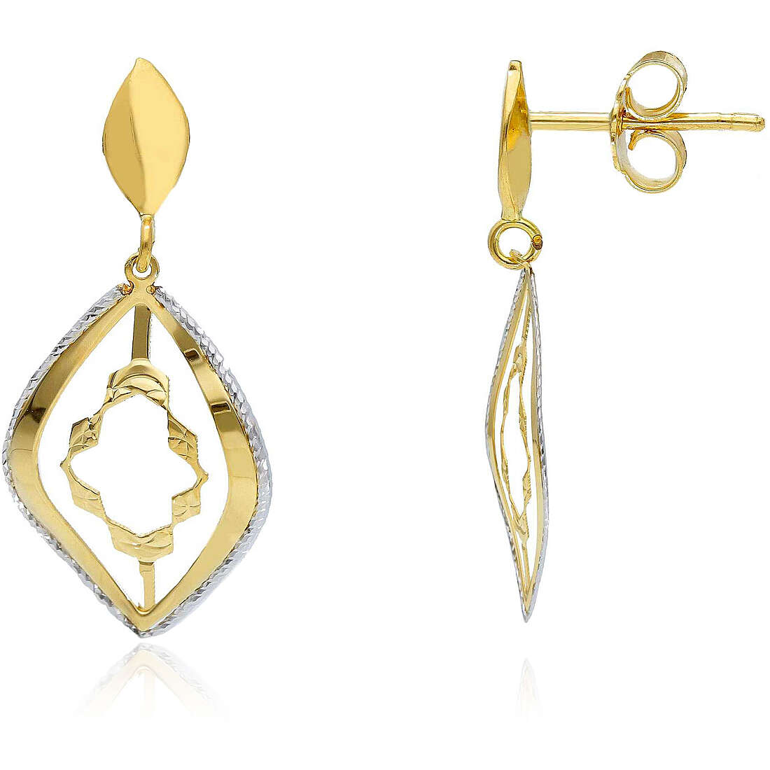 ear-rings woman jewellery GioiaPura Oro 750 GP-S251459