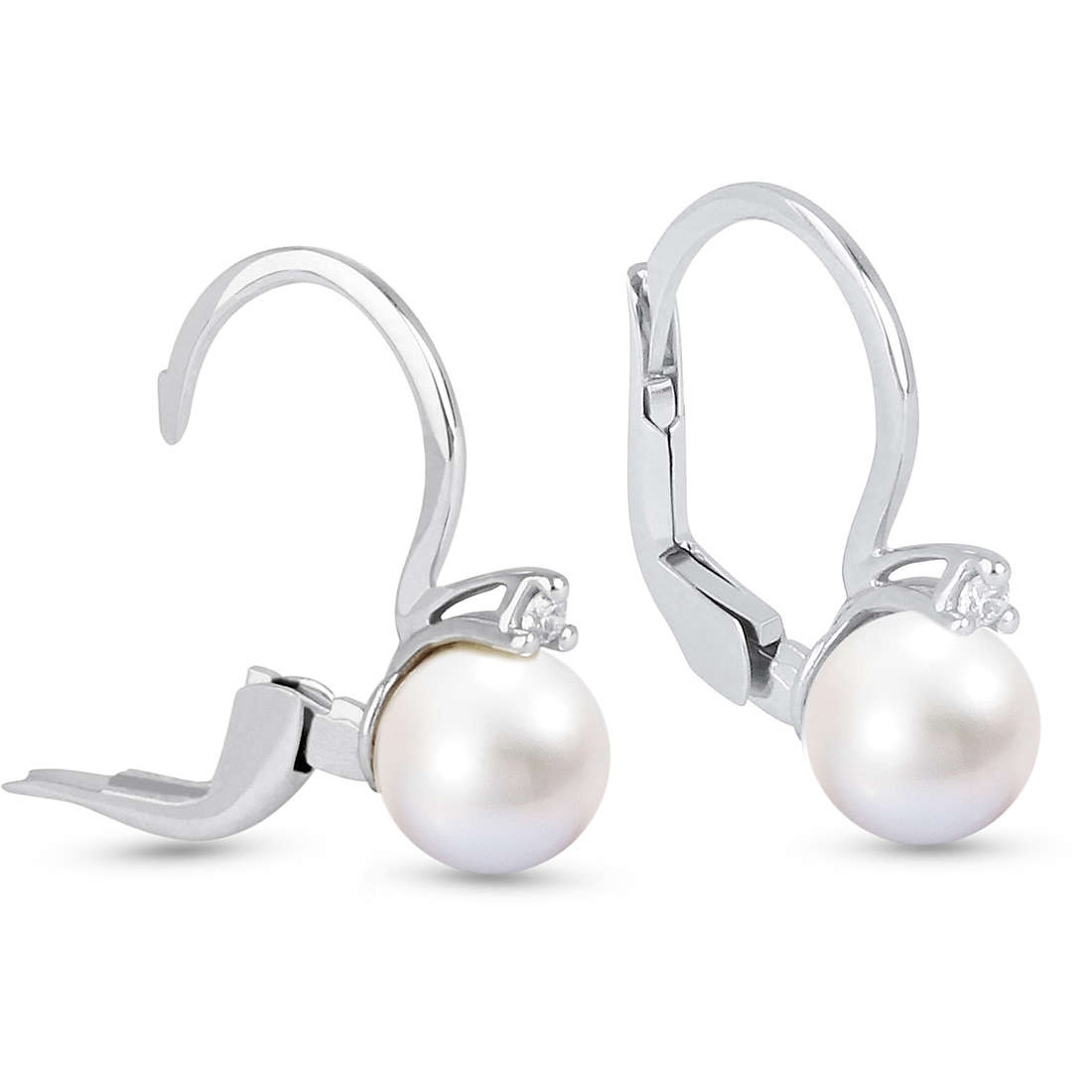 ear-rings woman jewellery GioiaPura Oro e Diamanti GIDOPM665-004W