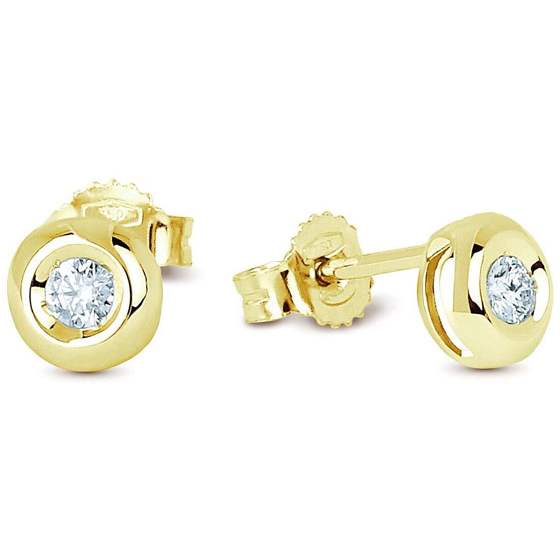ear-rings woman jewellery GioiaPura Oro e Diamanti GIDOR-016Y
