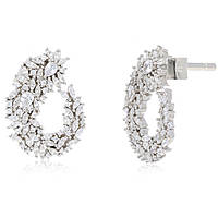 ear-rings woman jewellery GioiaPura Wedding INS035OR024RHWH