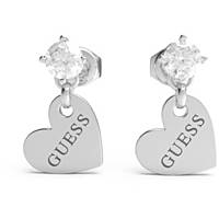 ear-rings woman jewellery Guess Heart To Heart JUBE01083JWRHT/U