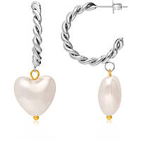 ear-rings woman jewellery Lylium Heart AC-O242S