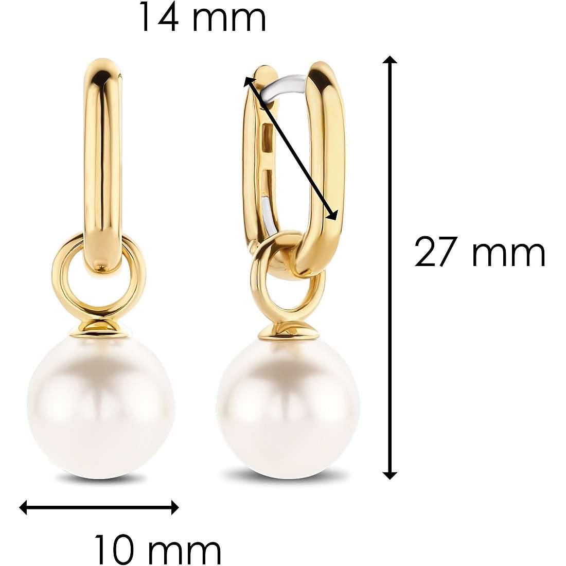 ear-rings woman jewellery TI SENTO MILANO 7848PW