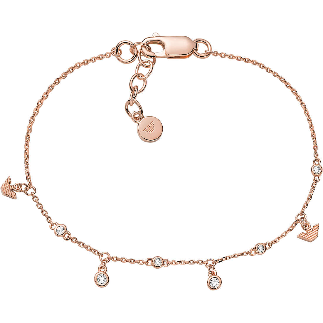 Emporio Armani Sentimental bracelet woman Bracelet with 925 Silver Charms/Beads jewel EG3501221