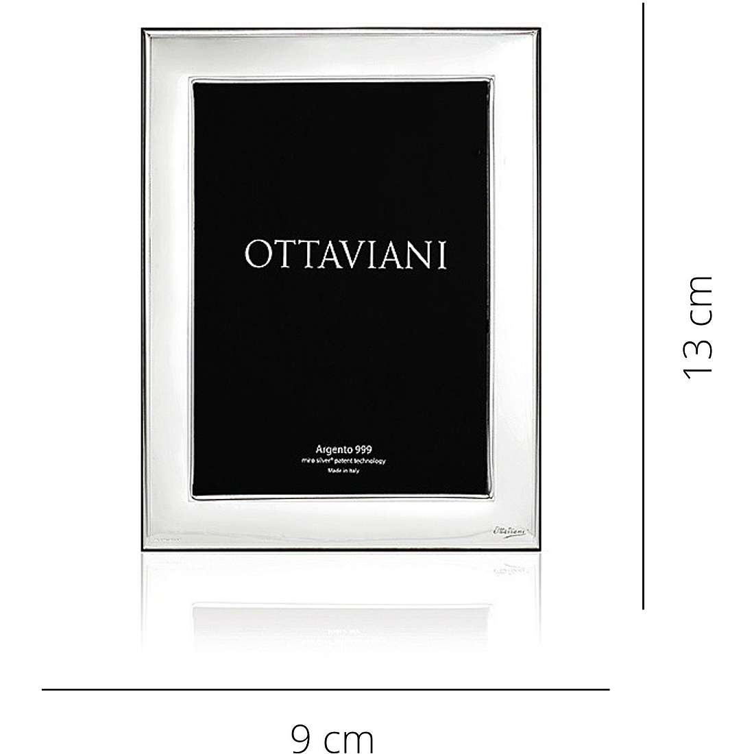 frame in silver Ottaviani Miro Silver 1000B