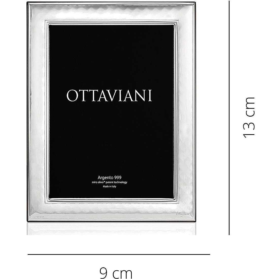 frame in silver Ottaviani Miro Silver 1001B