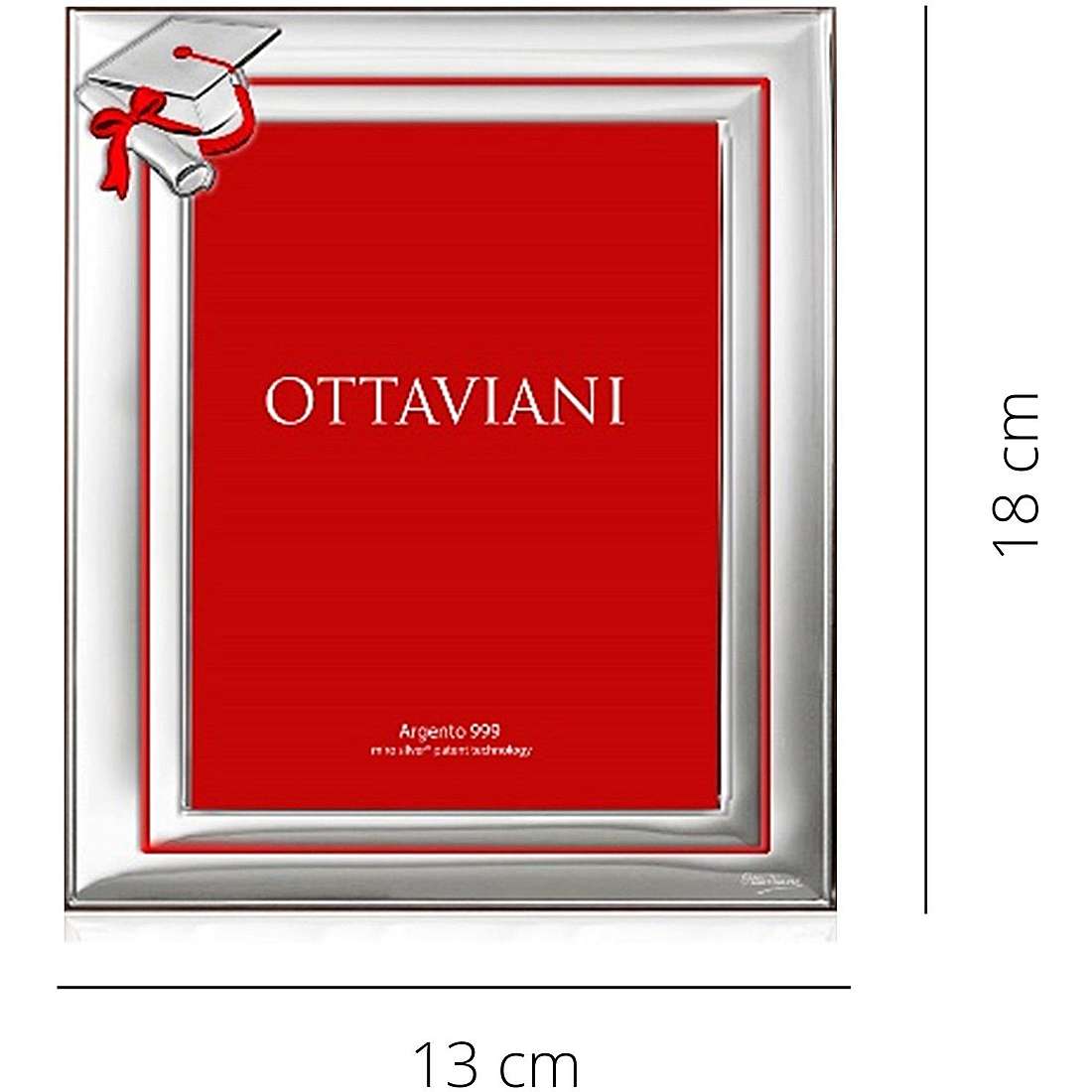 frame in silver Ottaviani Miro Silver 5000A