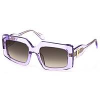 Just Cavalli woman transparent sunglasses." SJC020V06SC