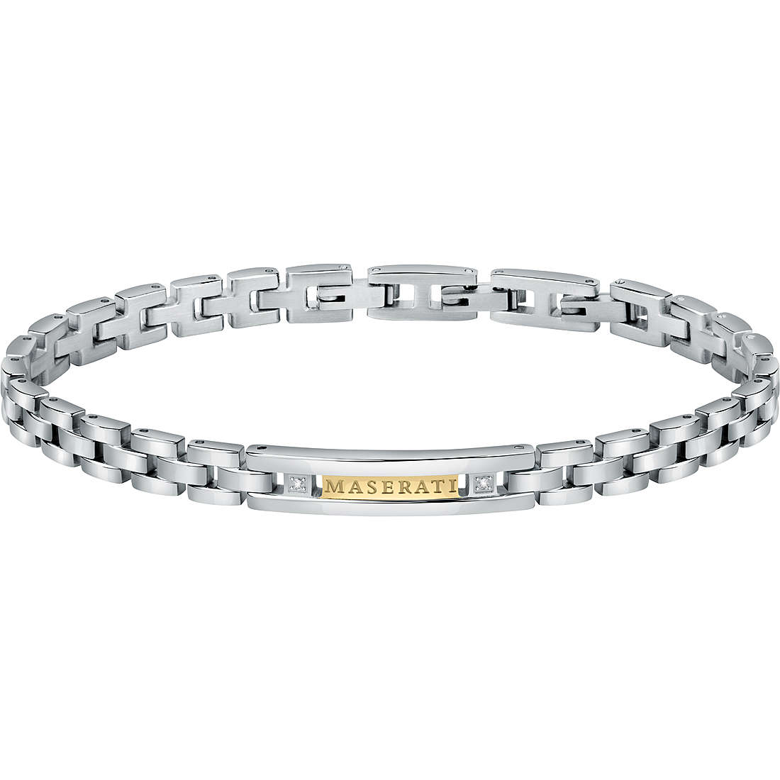 Maserati bracelet man Bracelet with 925 Silver Chain jewel JM221ATY03