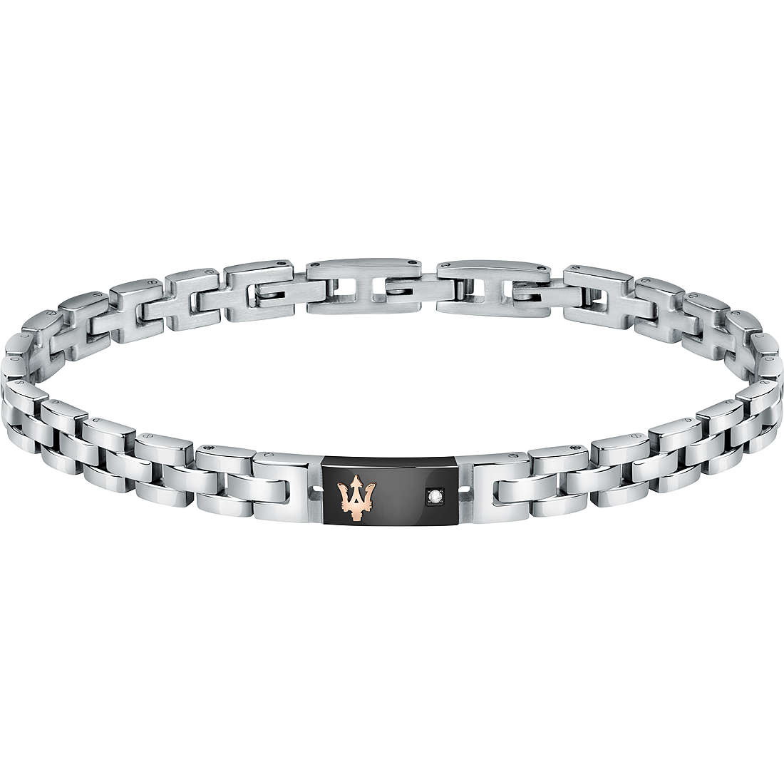 Maserati bracelet man Bracelet with 925 Silver Chain jewel JM221ATY05