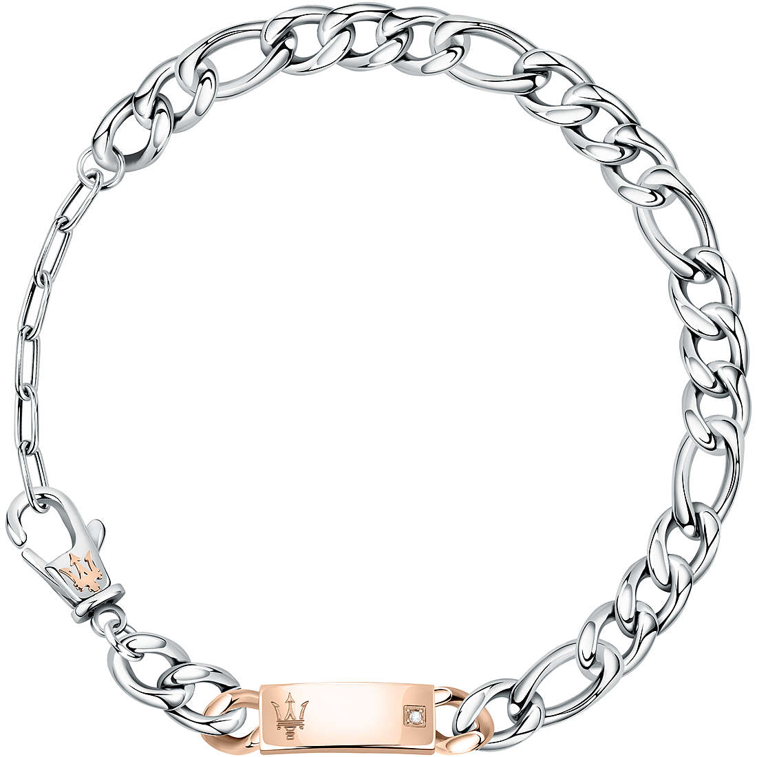 Maserati bracelet man Bracelet with 925 Silver Chain jewel JM221ATY06