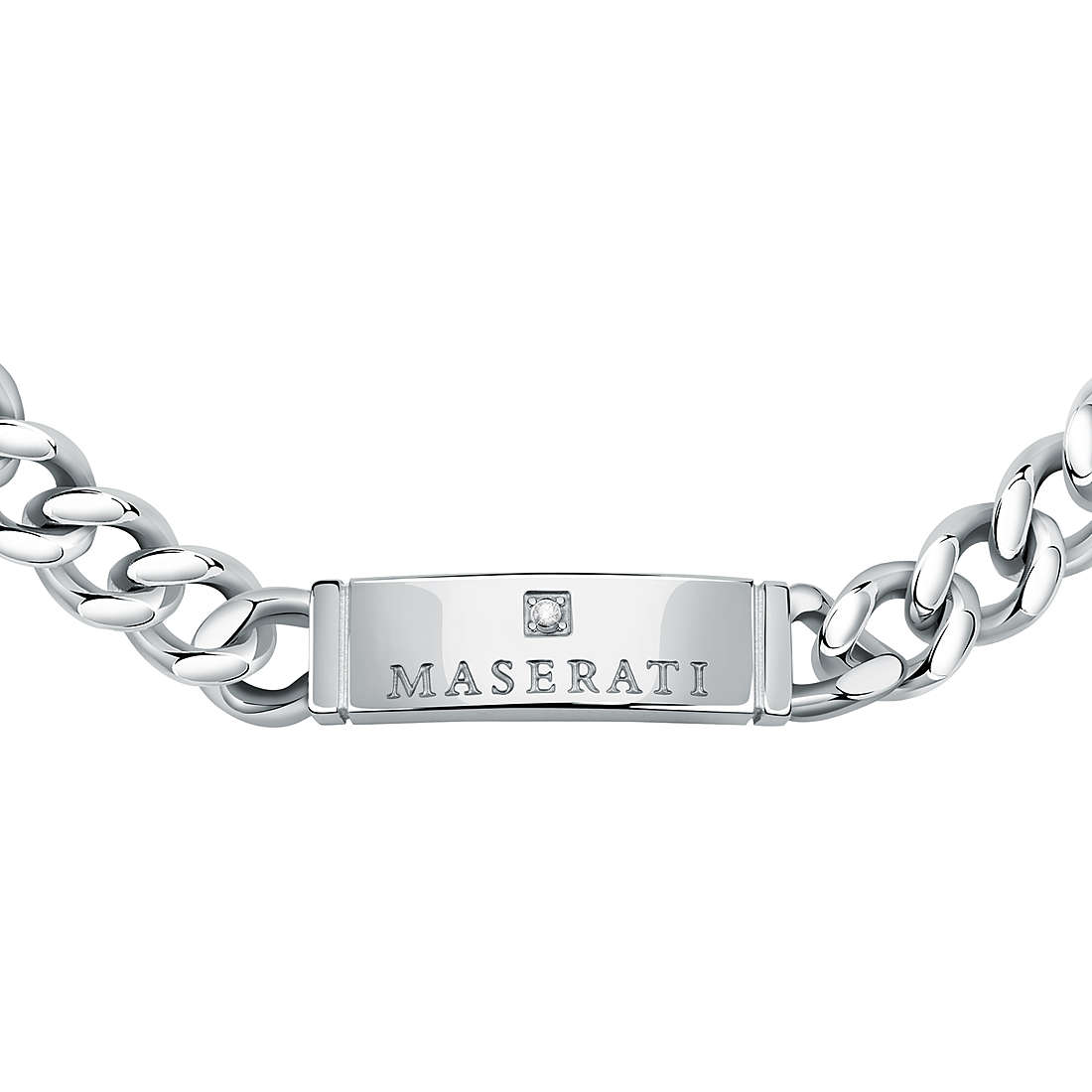 Maserati bracelet man Bracelet with 925 Silver Chain jewel JM221ATY08