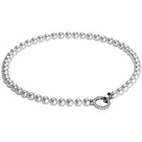 necklace 925 Silver woman jewel Zircons GR640