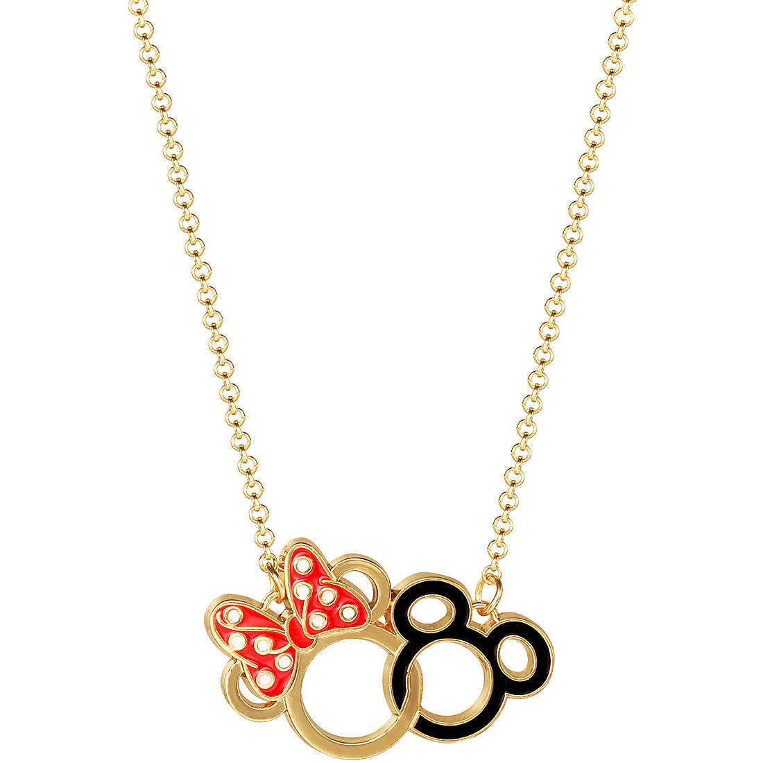 necklace child jewellery Disney Mickey and Minnie NH00662YL-16
