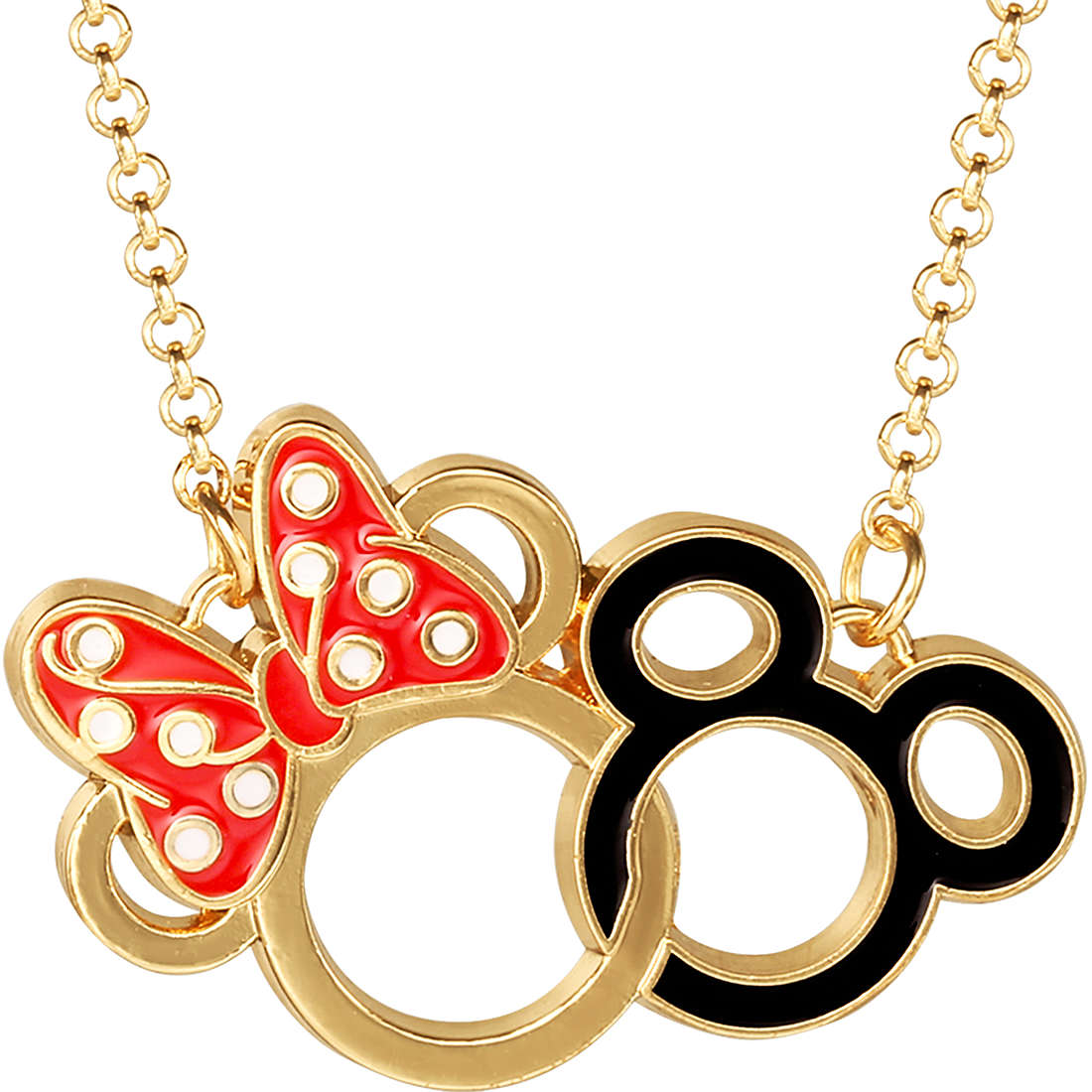 necklace child jewellery Disney Mickey and Minnie NH00662YL-16