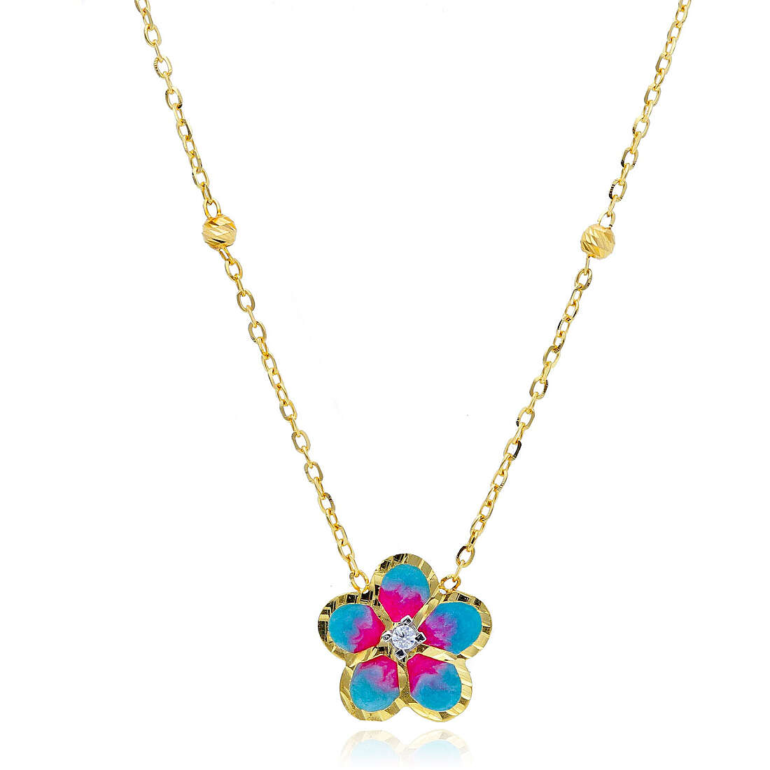 necklace child jewellery GioiaPura Oro 750 GP-S253103