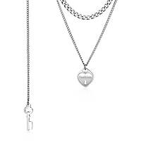 necklace girl Amomè with Pendant Heart AMC402S