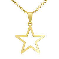 necklace girl with Amomè pendant Star AMC137G