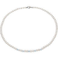 necklace jewel 925 Silver, Gold woman jewel Semiprecious FWQ 318