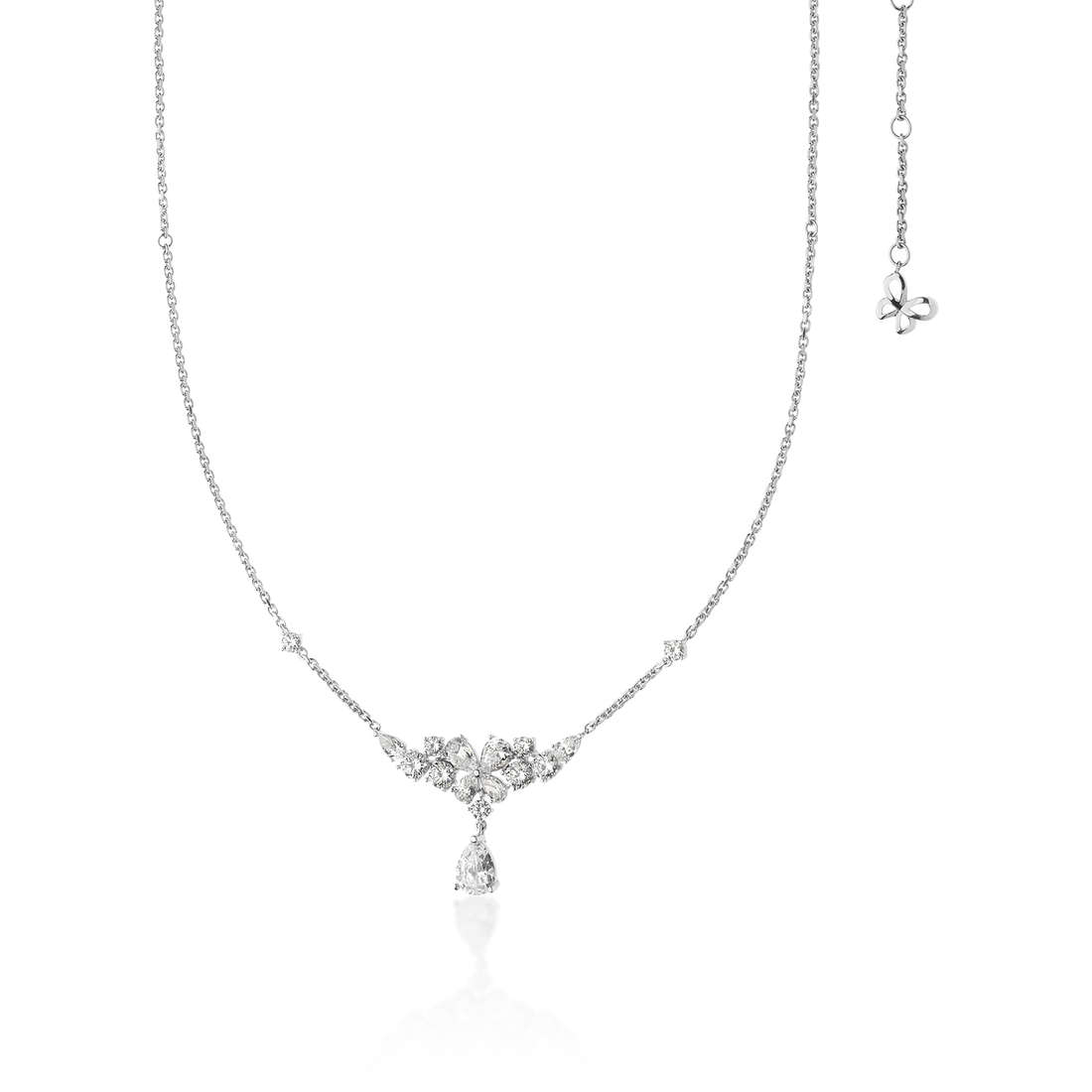 necklace jewel 925 Silver woman jewel Crystals GLA 150