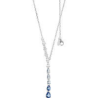 necklace jewel 925 Silver woman jewel Crystals GLA 240