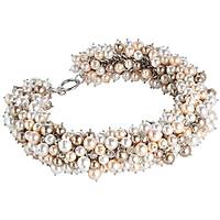 necklace jewel 925 Silver woman jewel Pearls, Crystals RGR003