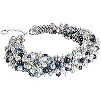 necklace jewel 925 Silver woman jewel Pearls, Crystals RGR007