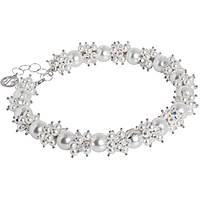 necklace jewel 925 Silver woman jewel Pearls, Crystals RGR018W