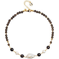 necklace jewel 925 Silver woman jewel Pearls GR750D