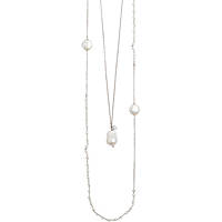 necklace jewel 925 Silver woman jewel Pearls GR782