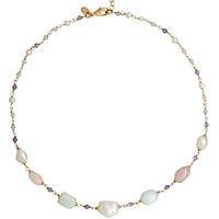 necklace jewel 925 Silver woman jewel Pearls GR800D