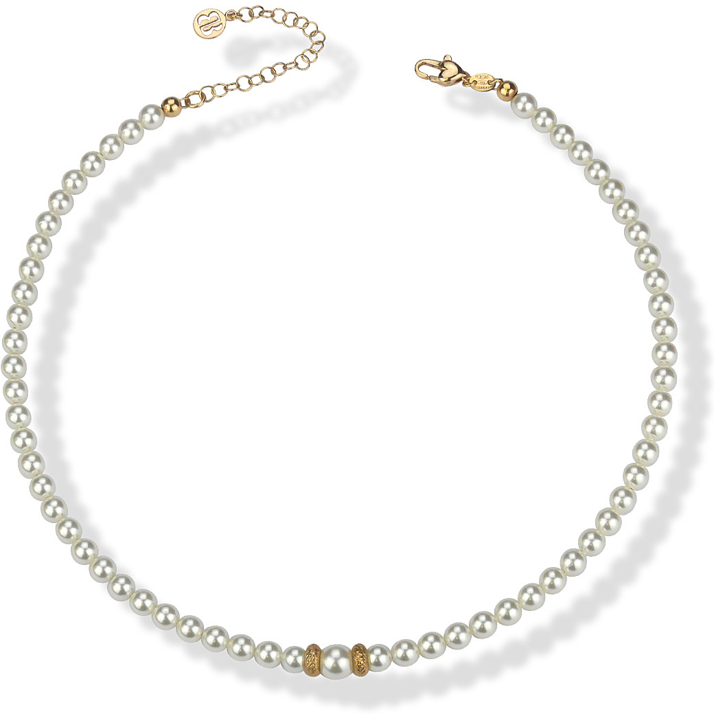 necklace jewel 925 Silver woman jewel Pearls GR815D