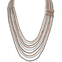 necklace jewel 925 Silver woman jewel Pearls RGR015C