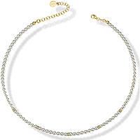 necklace jewel 925 Silver woman jewel Pearls, Zircons GR816D
