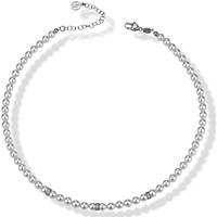 necklace jewel 925 Silver woman jewel Pearls, Zircons GR817