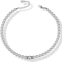 necklace jewel 925 Silver woman jewel Pearls, Zircons GR818