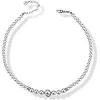 necklace jewel 925 Silver woman jewel Pearls, Zircons GR821
