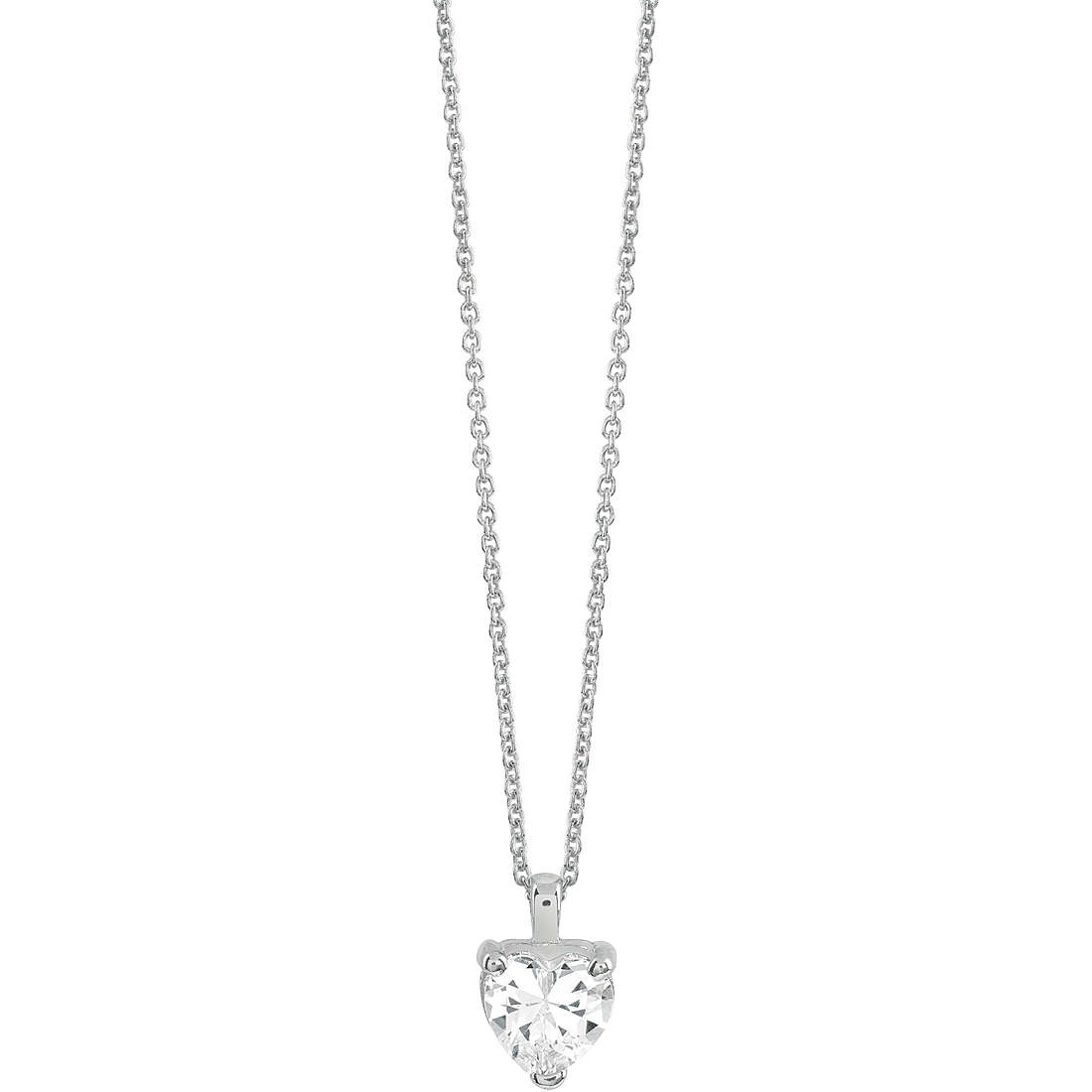 necklace jewel 925 Silver woman jewel Zircons 20085017