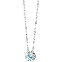 necklace jewel 925 Silver woman jewel Zircons, Crystals GR853A